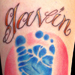 Tattoos - Baby footprint. - 60855
